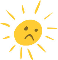 Sad sun